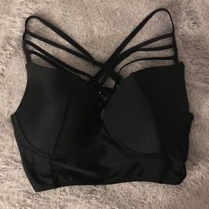 Plus Size Strappy Swimsuit Top